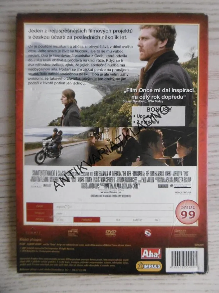 ONCE, DVD FILM