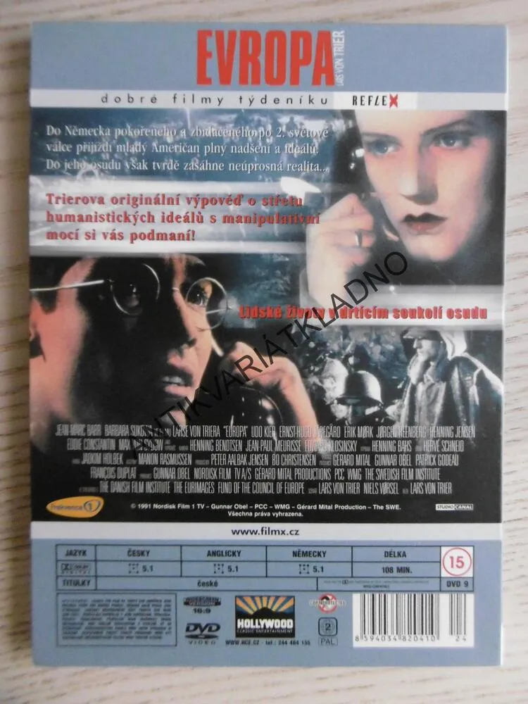 EVROPA, DVD FILM