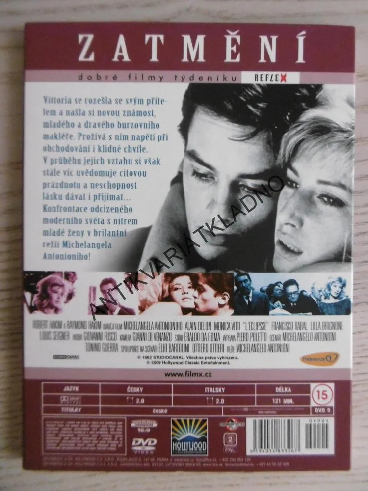 ZATMĚNÍ, DVD FILM