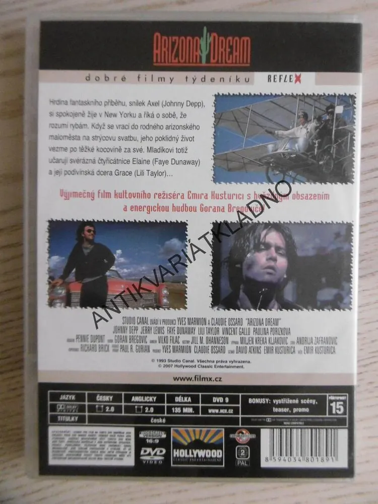 ARIZONA DREAM, DVD FILM