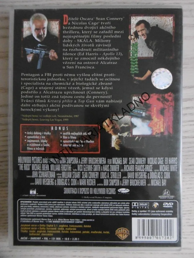 SKÁLA, DVD FILM