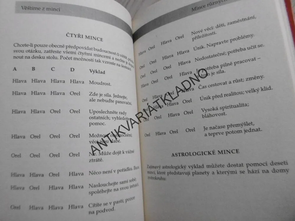 VĚŠTÍME Z MINCÍ, RAYMOND BUCKLAND, **an