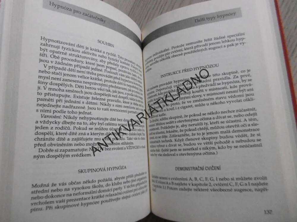 HYPNÓZA A AUTOHYPNÓZA PRO SAMOUKY, WILLIAM W. HEWITT
