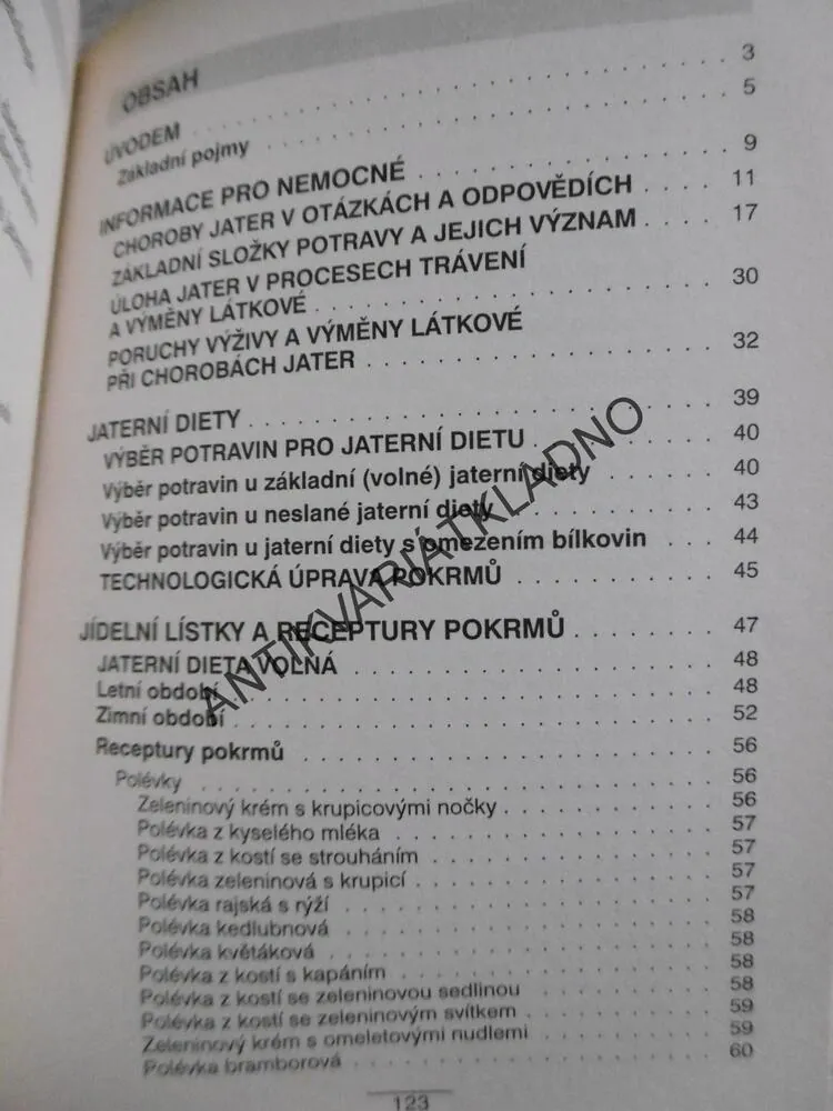 DIETA, CHOROBY JATER, KAREL FILIP, OLGA MENGEROVÁ, **an