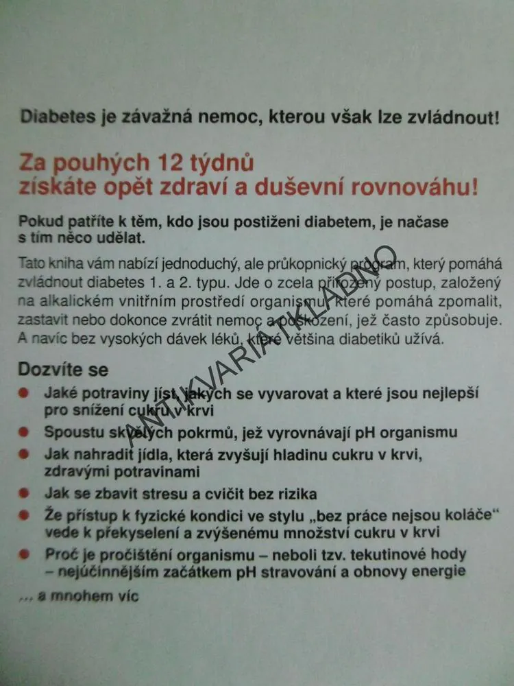 PH ZÁZRAK PRO DIABETIKY, ROBERT O. YOUNG, SHELLEY REDFORDOVÁ YOUNGOVÁ, **an
