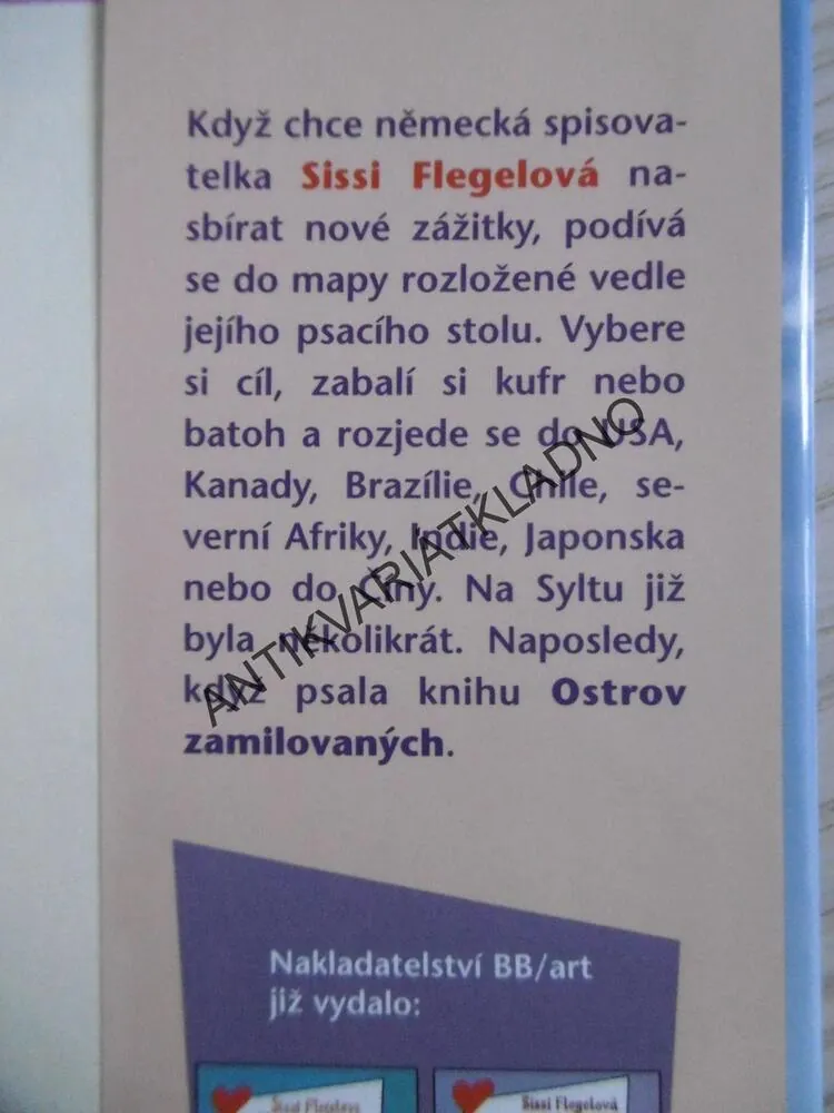 OSTROV ZAMILOVANÝCH, SISSI FLEGELOVÁ, **an