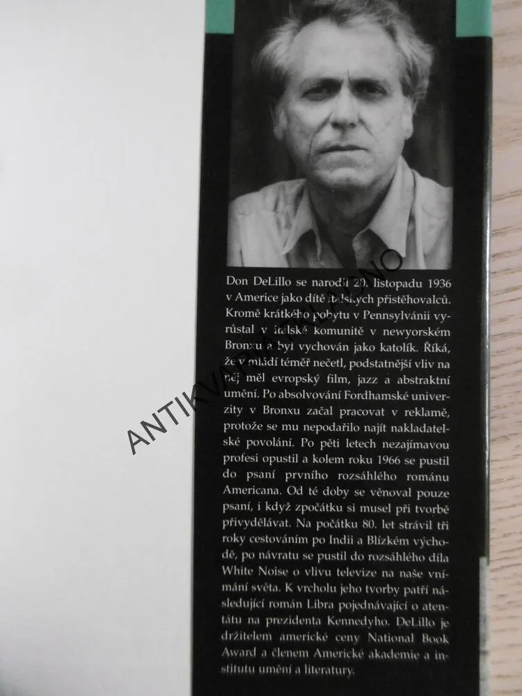 PODSVĚTÍ, DON DELILLO, **an