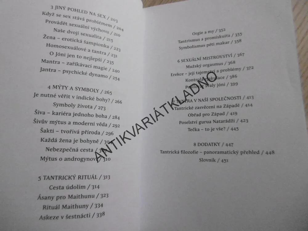 TANTRA - KULT ŽENSKÉHO PRINCIPU ANEB JINÝ POHLED NA ŽIVOT A SEX, JÓGA, ANDRÉ VAN LYSEBETH, **an