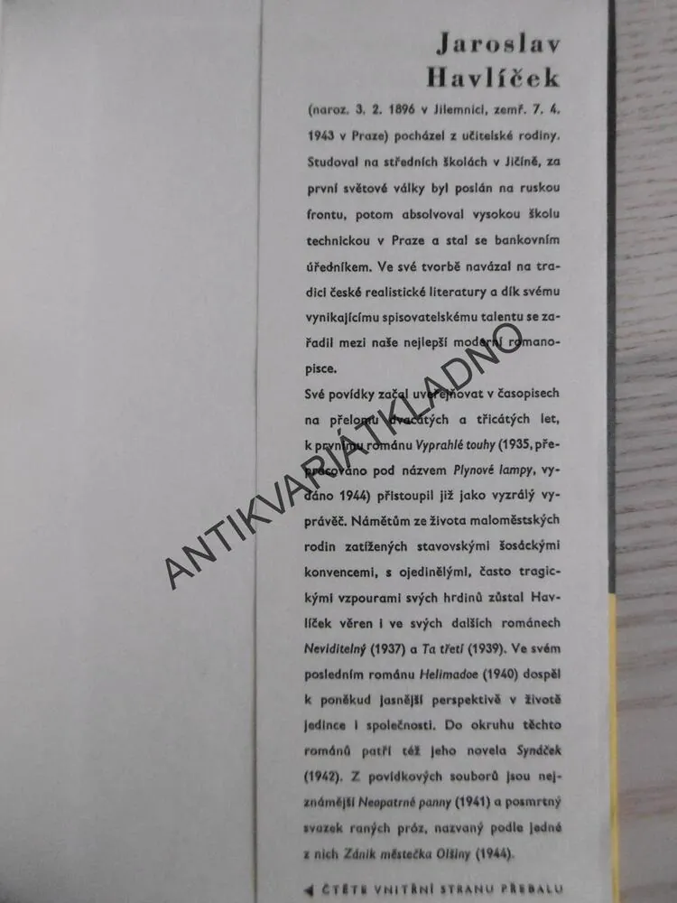 HELIMADOE, JAROSLAV HAVLÍČEK, **an