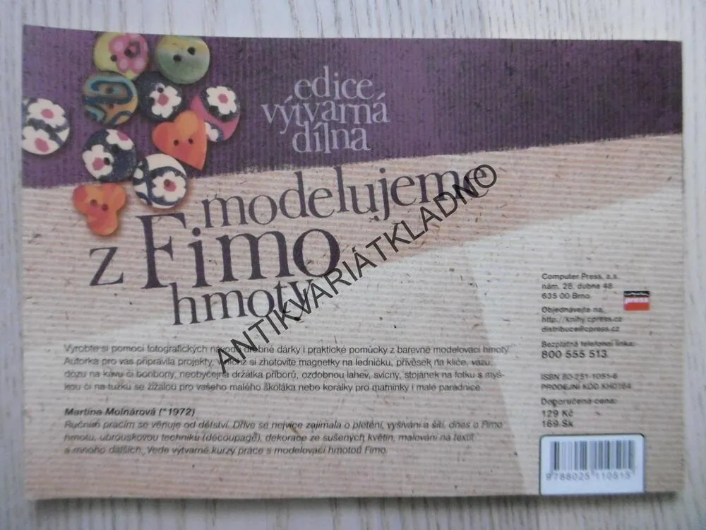 MODELUJEME Z FIMO HMOTY, MARTINA MOLNÁROVÁ, **an