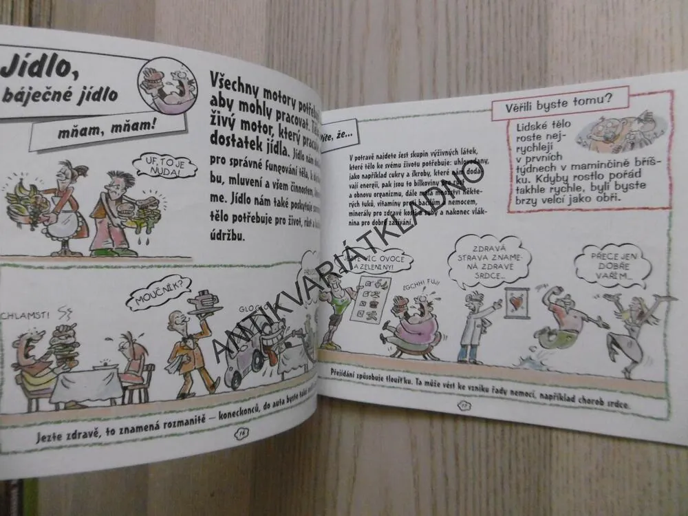 NAŠE TĚLO, ZÁBAVNÁ FAKTA, **an