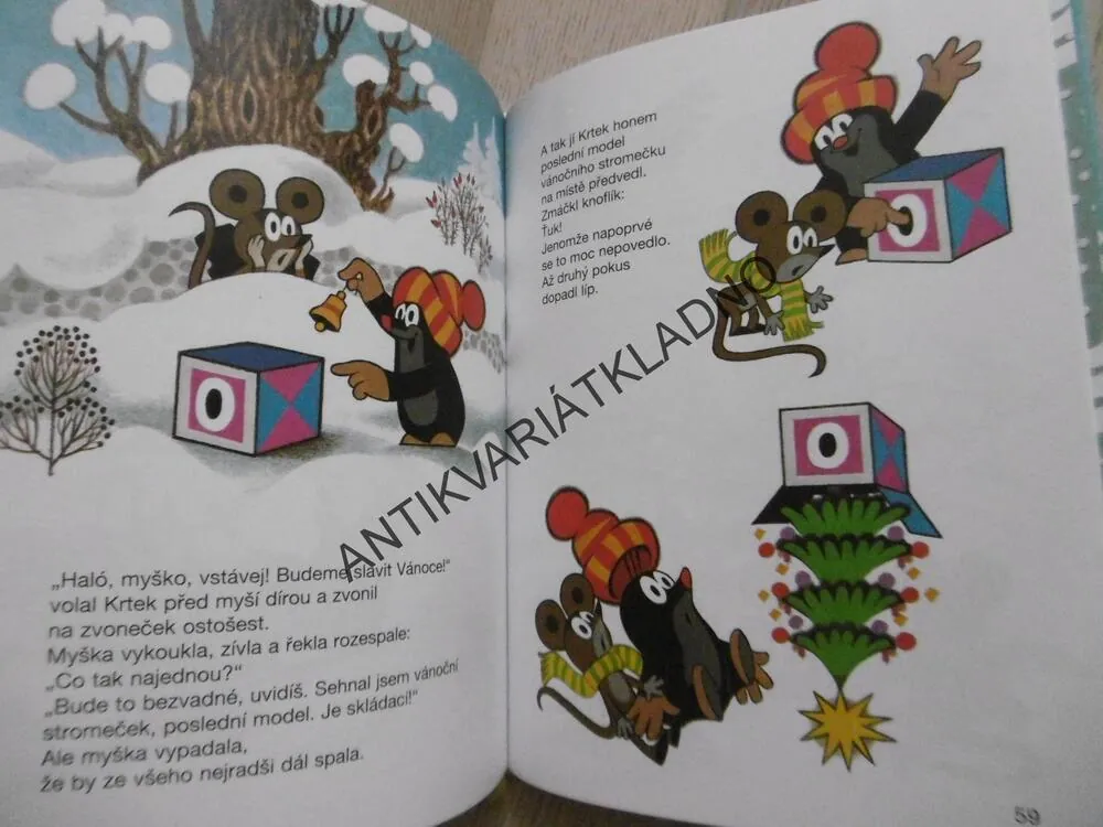 KRTEK V ZIMĚ, ZDENĚK MILER, HANA DOSKOČILOVÁ, **an