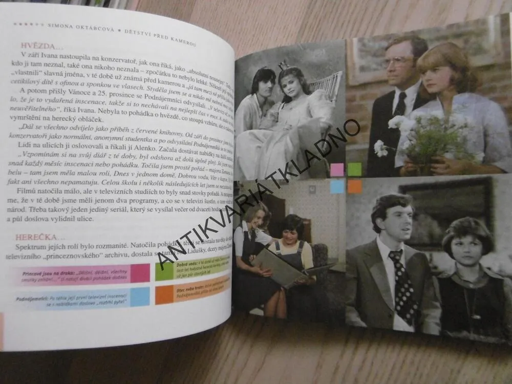 DĚTSTVÍ PŘED KAMEROU, SIMONA OKTÁBCOVÁ, **an