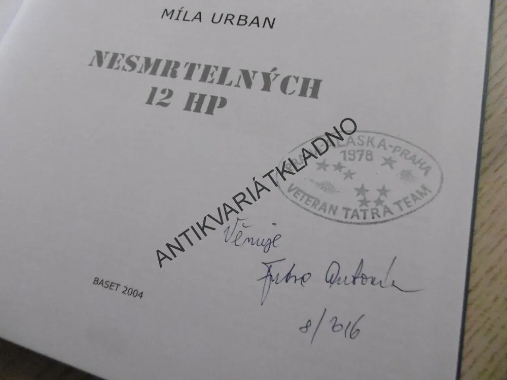 NESMRTELNÝCH 12 HP, MÍLA URBAN