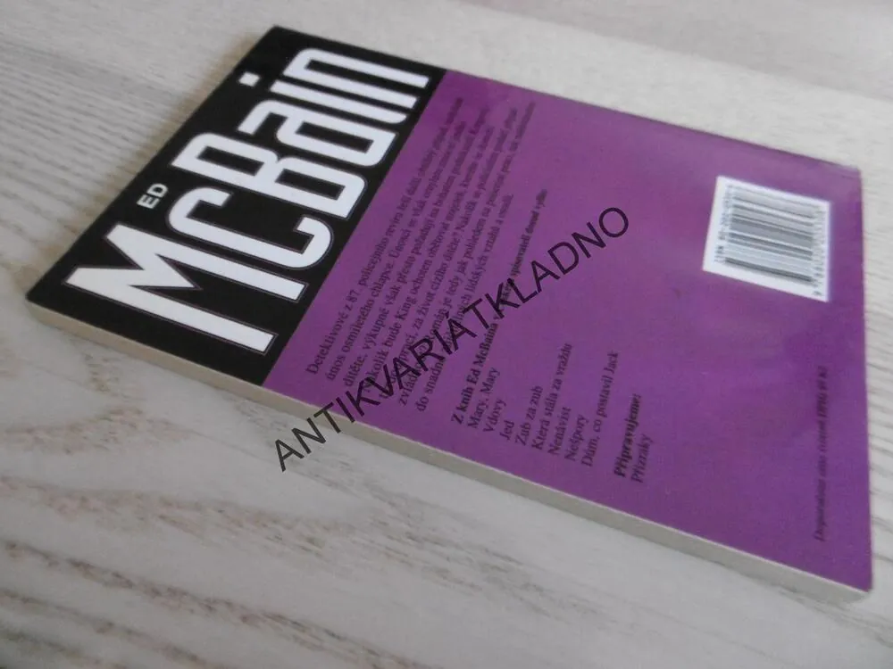 TĚŽKÝ PRACHY, ED MCBAIN, **an