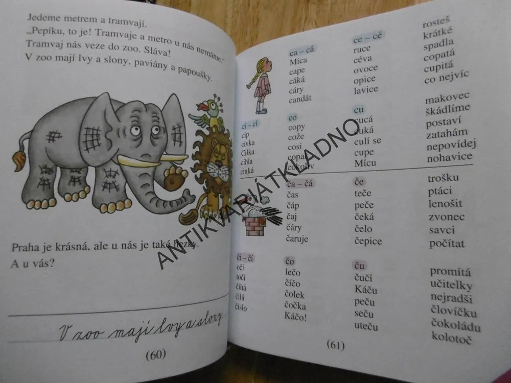 SLABIKÁŘ, HELENA ZMATLÍKOVÁ, ŽÁČEK