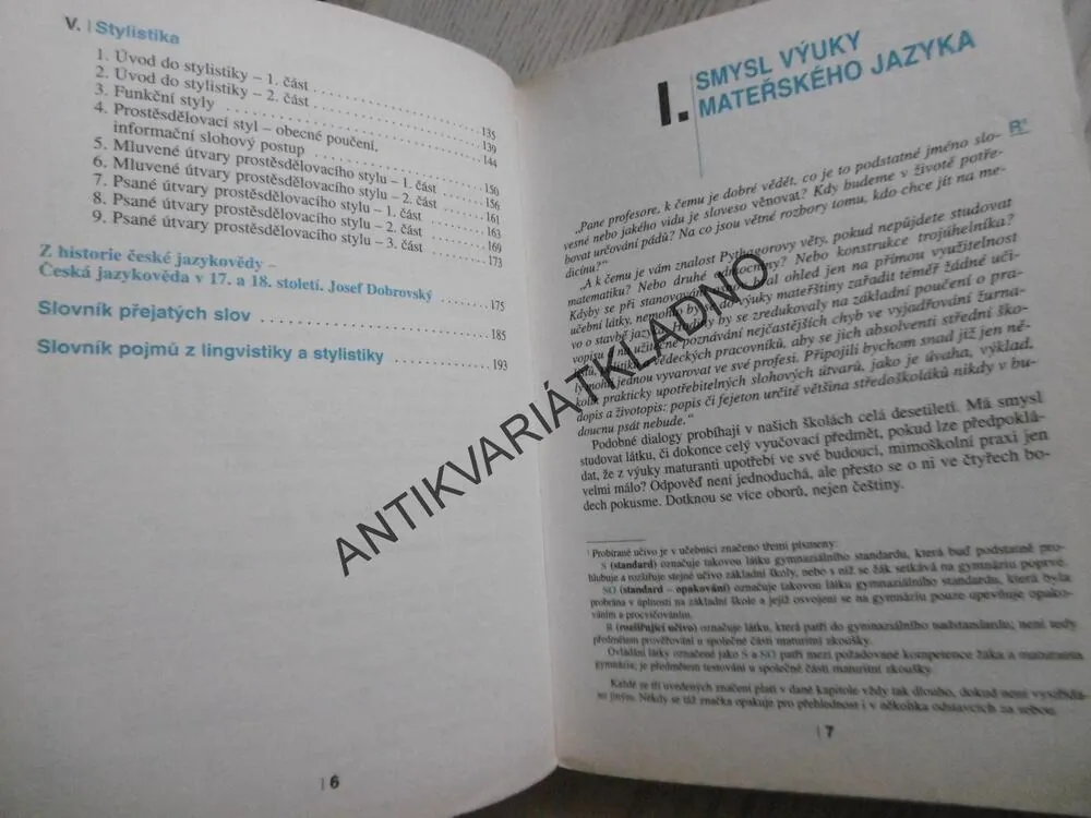 ČESKÝ JAZYK PRO 1. ROČNÍK GYMNÁZIÍ, JIŘÍ KOSTEČKA