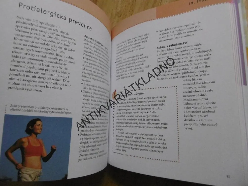 TĚHOTENSKÝ KALENDÁŘ, PRŮVODCE OBDOBÍM ŽENY TÝDEN PO TÝDNU.