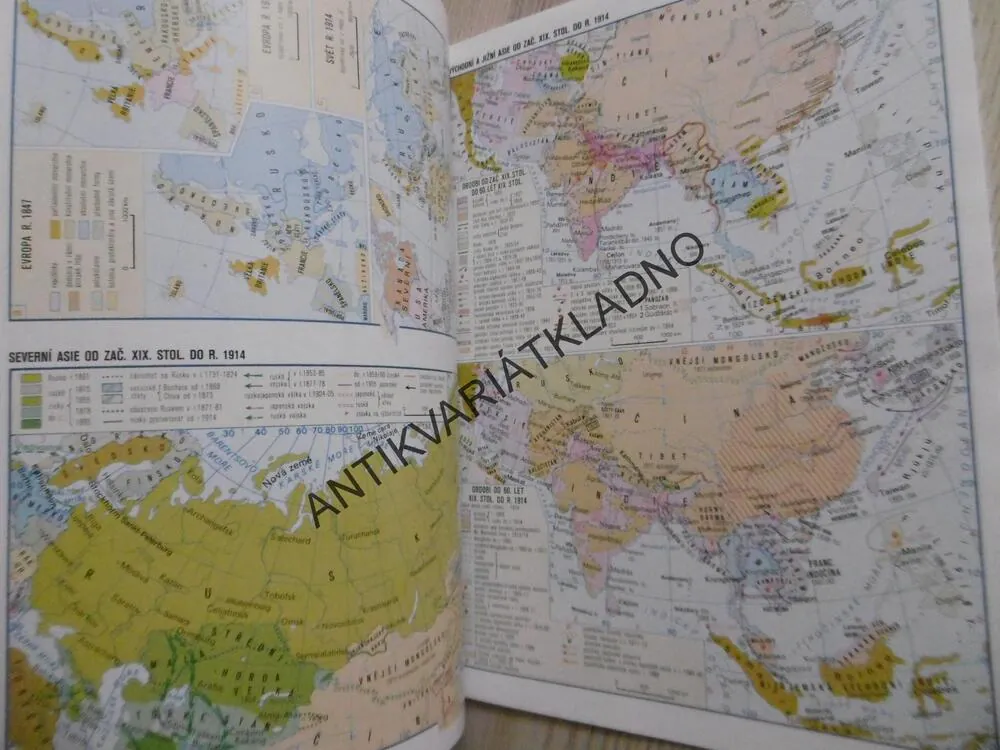 ATLAS SVĚTOVÝCH DĚJIN 2. DÍL, STŘEDOVĚK - NOVOVĚK
