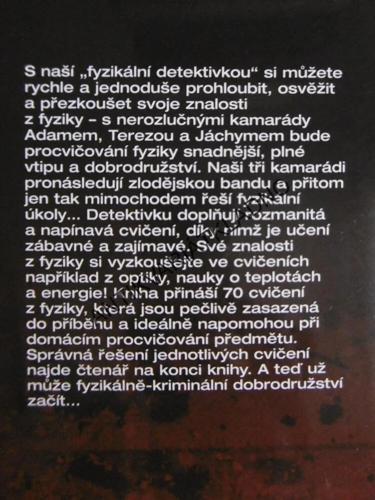 TAJUPLNÝ KÓD, FYZIKÁLNÍ DETEKTIVKA PRO 2. STUPEŇ ZŠ I PRO NIŽŠÍ ROČNÍKY VÍCELETÝCH GYMNÁZIÍ, NILS RESCHKE, **an