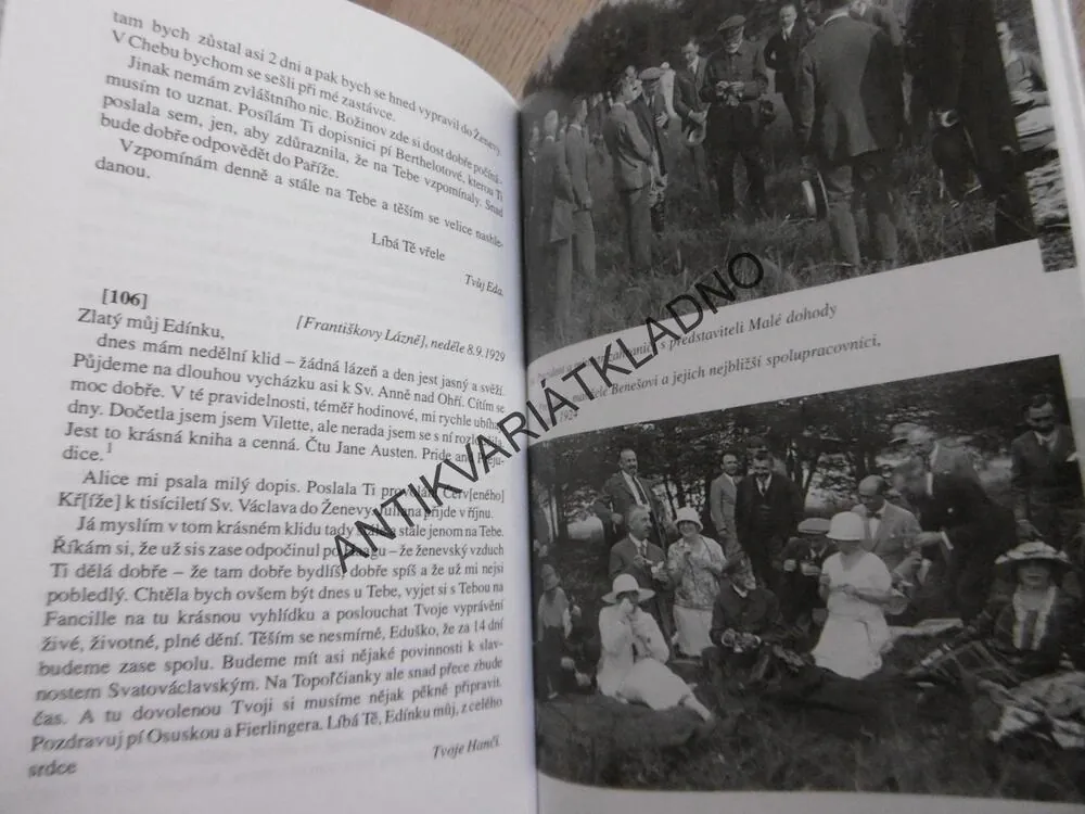 LISTY DŮVĚRNÉ, JANA ŠETŘILOVÁ, JAROSLAV ČECHURA, **an