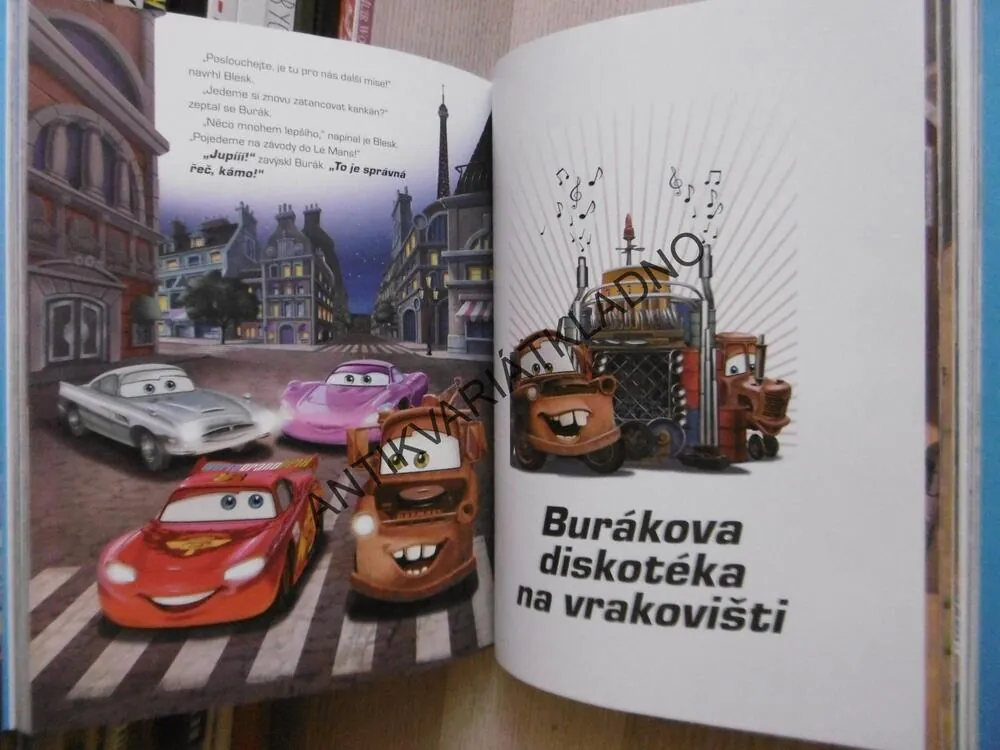 NEJKRÁSNĚJŠÍ KOLEKCE, BLESK MCQUEEN, AUTA, WALT DISNEY, **an
