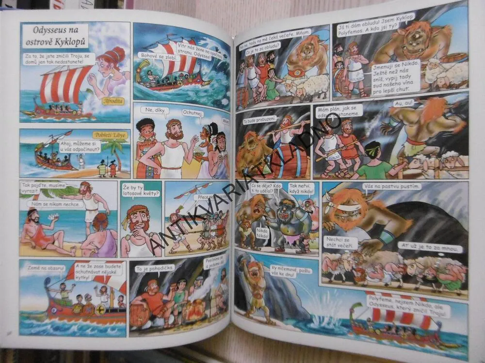 STARÉ ČESKÉ BÁJE A POVĚSTI, OBRÁZKOVÉ ČTENÍ, KOMIKS, **an