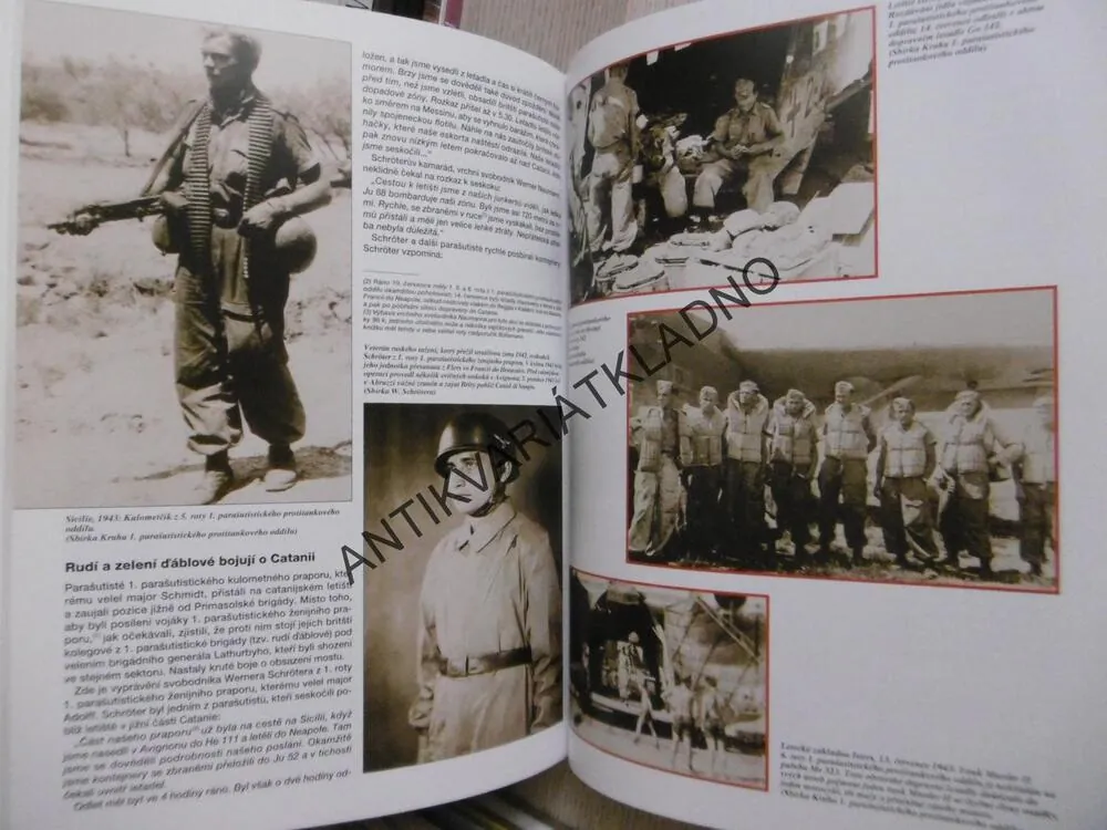 ZELENÍ ĎÁBLOVÉ, NĚMECKÉ PARAŠUTISTICKÉ JEDNOTKY, 1939 - 1945, JEAN-YVES NASSE, **an