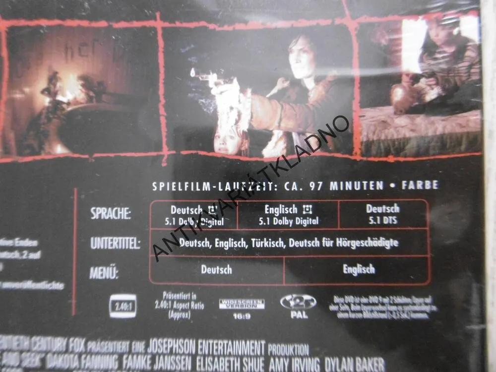 HIDE AND SEEK, DVD FILM