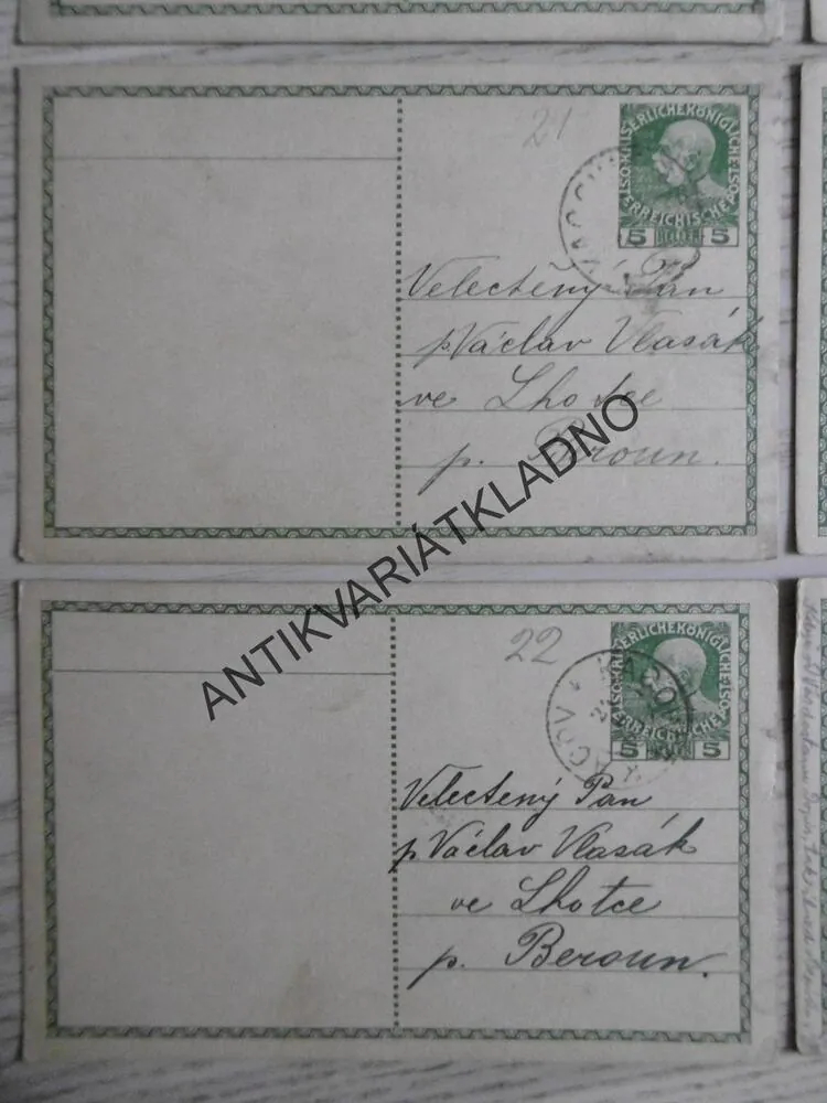 KORESPONDENČNÍ LÍSTEK 18, 1916