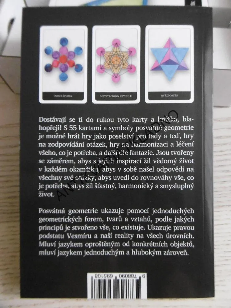 KARTY POSVÁTNÉ GEOMETRIE, CHRISANTEM MACHÁČEK, MAE SARA, INSPIRAČNÍ KARTY
