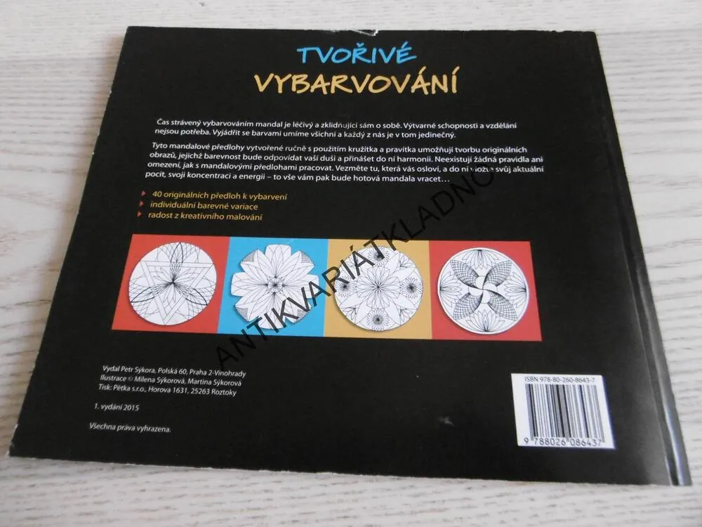 TVOŘIVÉ VYBARVOVÁNÍ PRO POKROČILÉ, **an