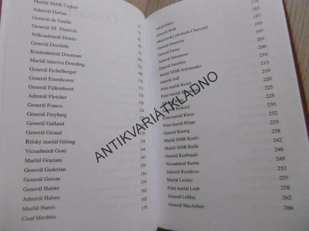 NEJVĚTŠÍ VOJEVŮDCI 2. SVĚTOVÉ VÁLKY, JOSEF OREL, **an
