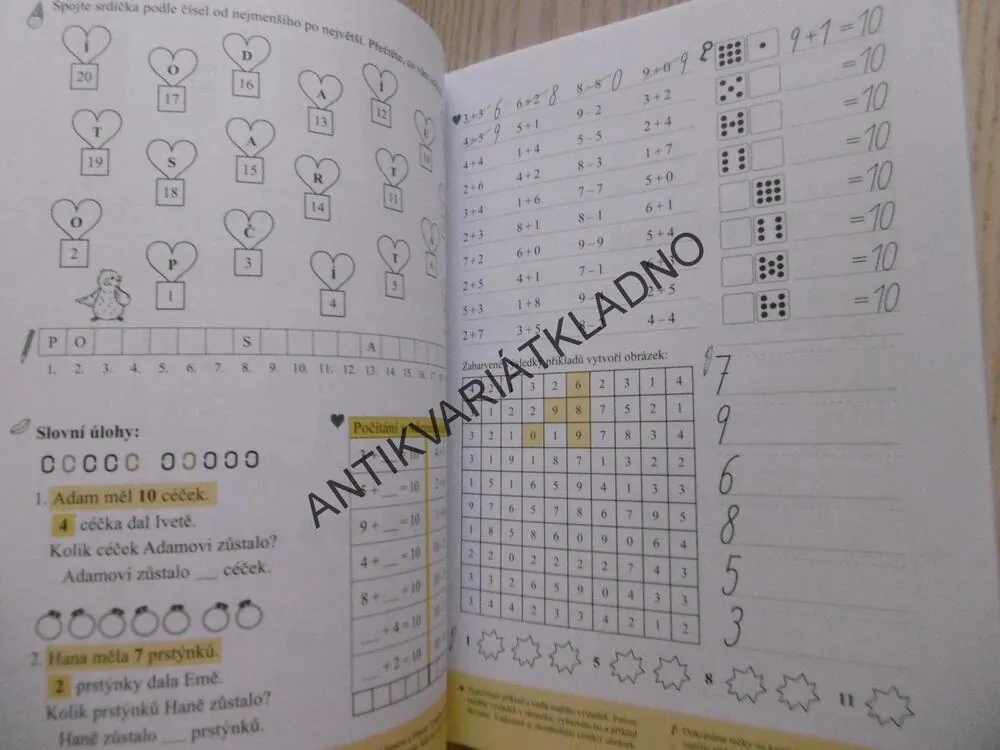 VESELÉ POČÍTÁNÍ, PRACOVNÍ SEŠIT PRO 2. ROČNÍK, 1. DÍL