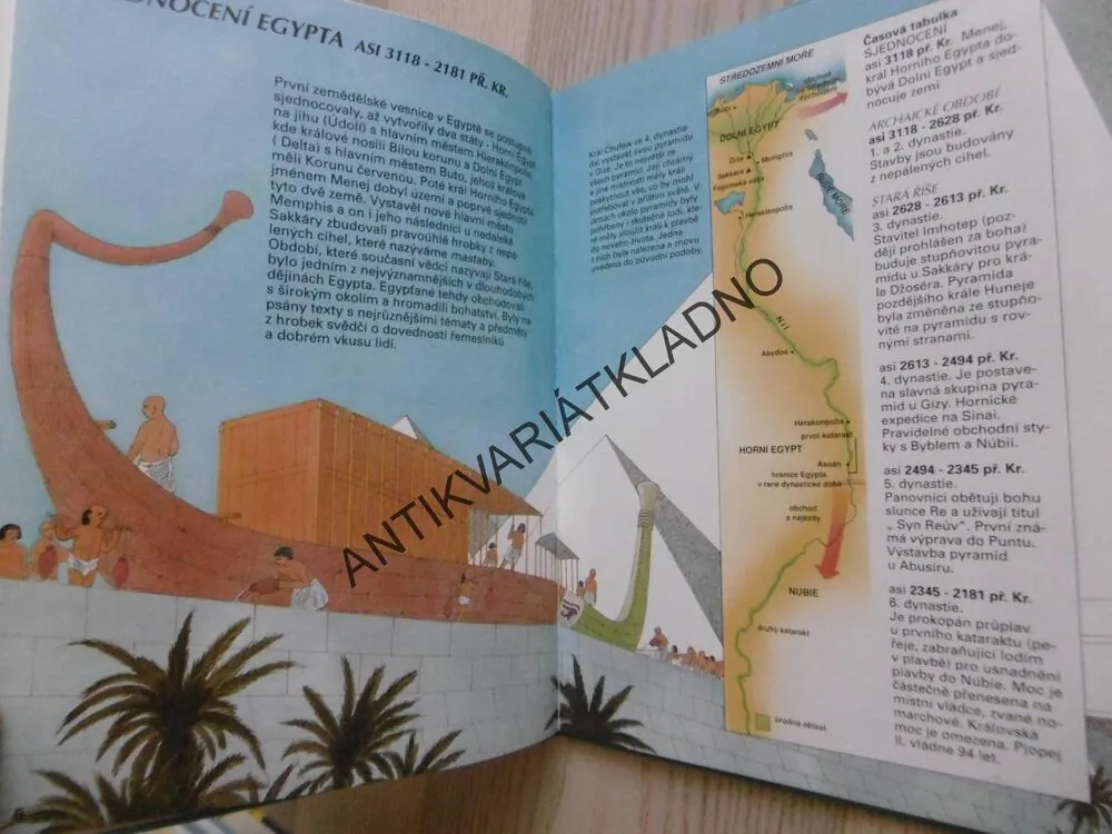 EGYPT, 3118 PŘ. KR. - 642 PO KR., VELKÉ CIVILIZACE, ANNE MILLARD, **an
