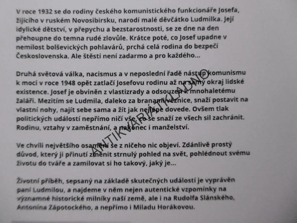 LASTOČKA, JITKA ZÁVODNÁ, **an