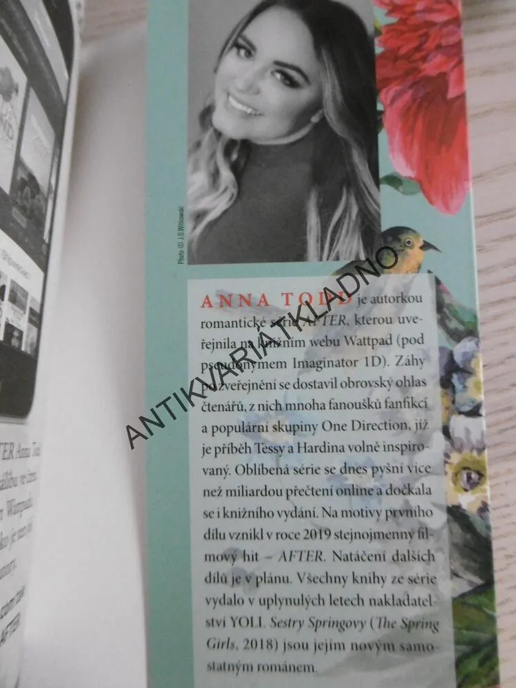 SESTRY SPRINGOVY, ANNA TODD, **an