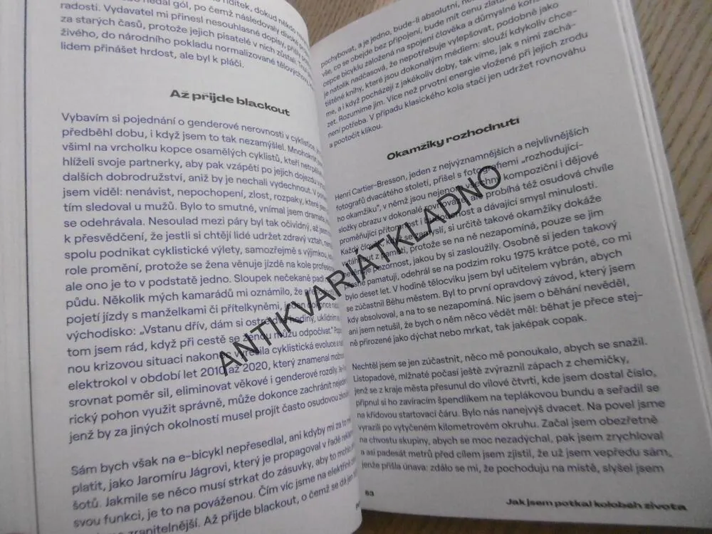 JE TO JÍZDA, O SVOBODĚ NA KOLE - VE MĚSTĚ I KRAJINĚ, BUDDEUS, **an