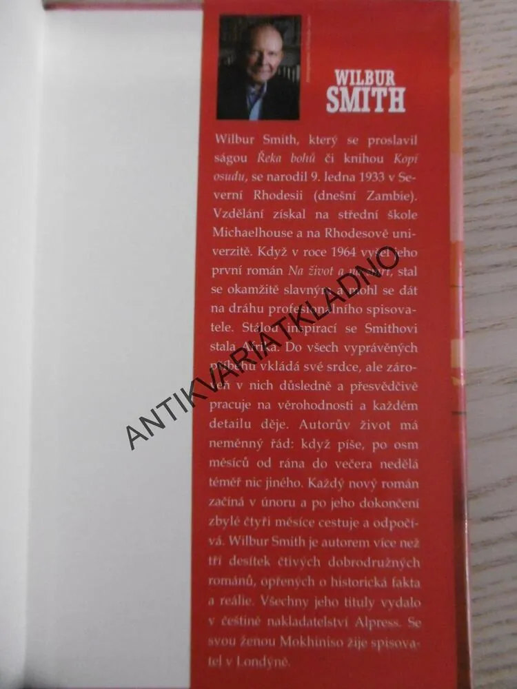 ZLATÝ LEV, WILBUR SMITH, **an
