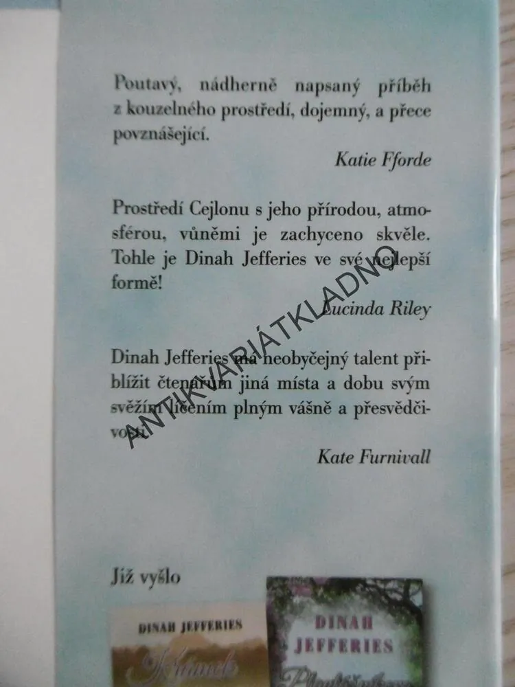 SAFÍROVÁ VDOVA, DINAH JEFFERIES, **an