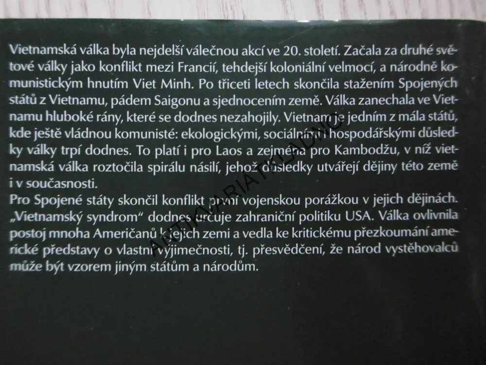DĚJINY VIETNAMSKÉ VÁLKY, MARC FREY, **an