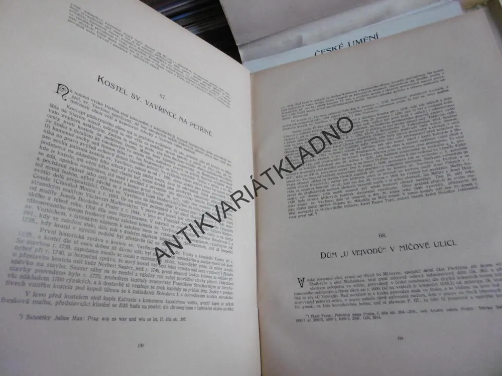 STARÁ PRAHA, 100 AKVARELŮ VÁCSLAV JANSA, TEXT.ČÁST + LISTY