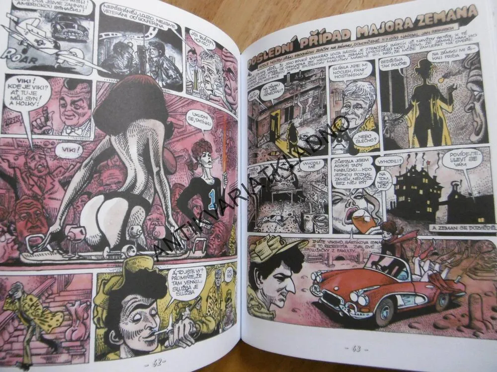 MAJOR ZEMAN A JEHO 6 PŘÍPADŮ, SAUDEK, KOMIKS, FILM