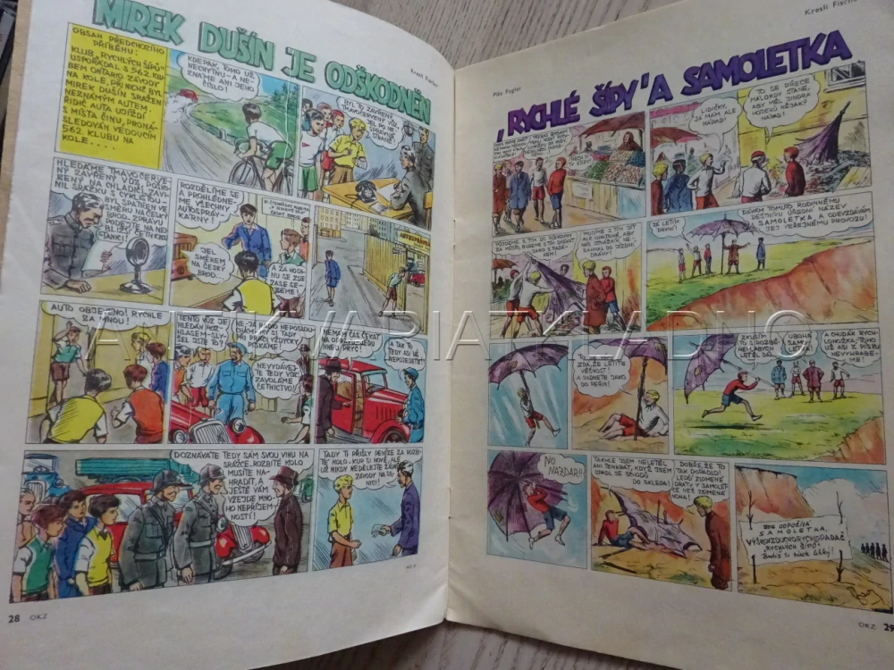 RYCHLÉ ŠÍPY 2, FOGLAR, FISCHER, KOMIKS, 1968