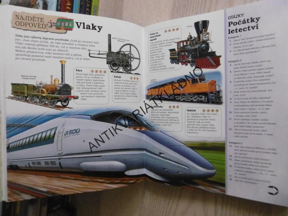 CHYTRÁ KNIHA OTÁZEK A ODPOVĚDÍ, **an