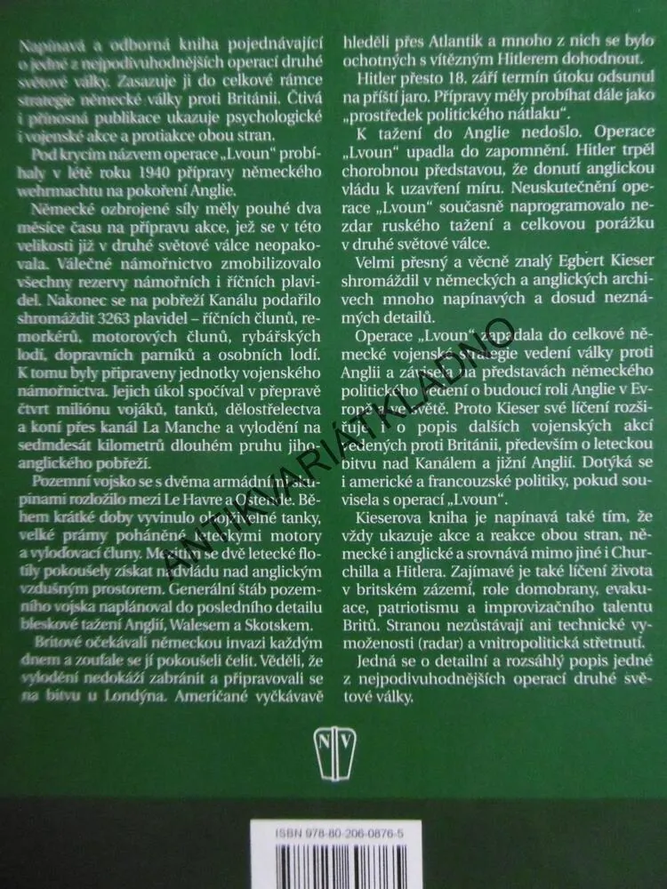 OPERACE LVOUN, EGBERT KIESER, **an
