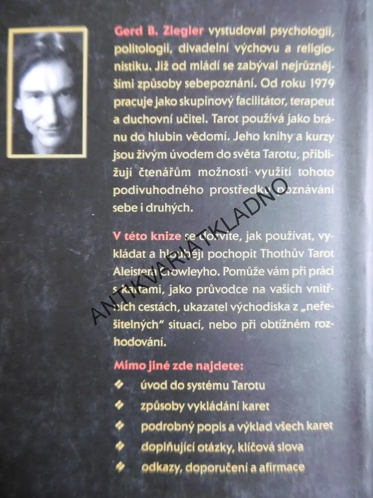 TAROT, ZRCADLO DUŠE, GERD ZIEGLER, ALEISTER CROWLEY