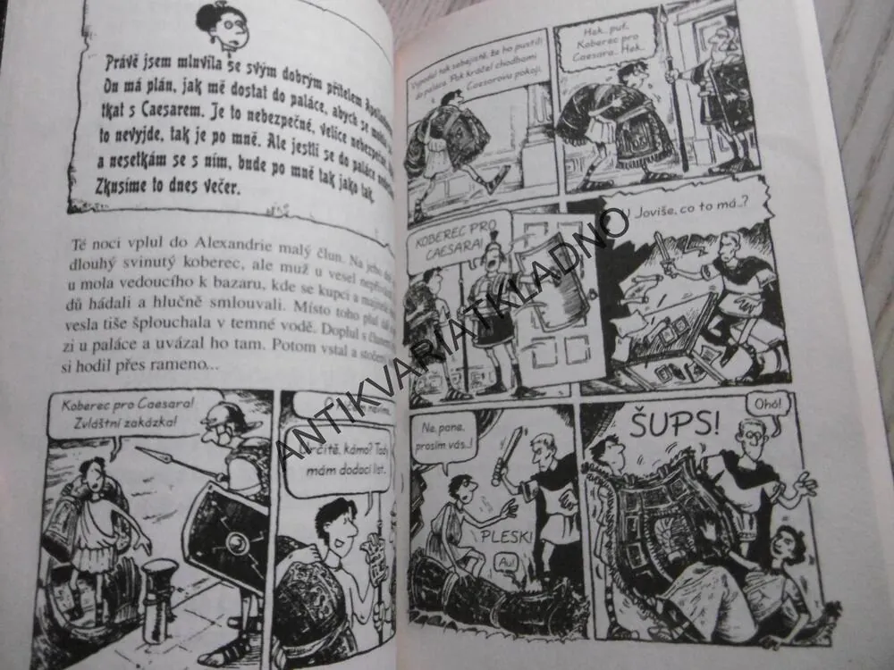 KLEOPATRA A JEJÍ KOBRA, DRAZÍ ZESNULÍ, MARGARET SIMPSONOVÁ, PHILIP REEVE, **an