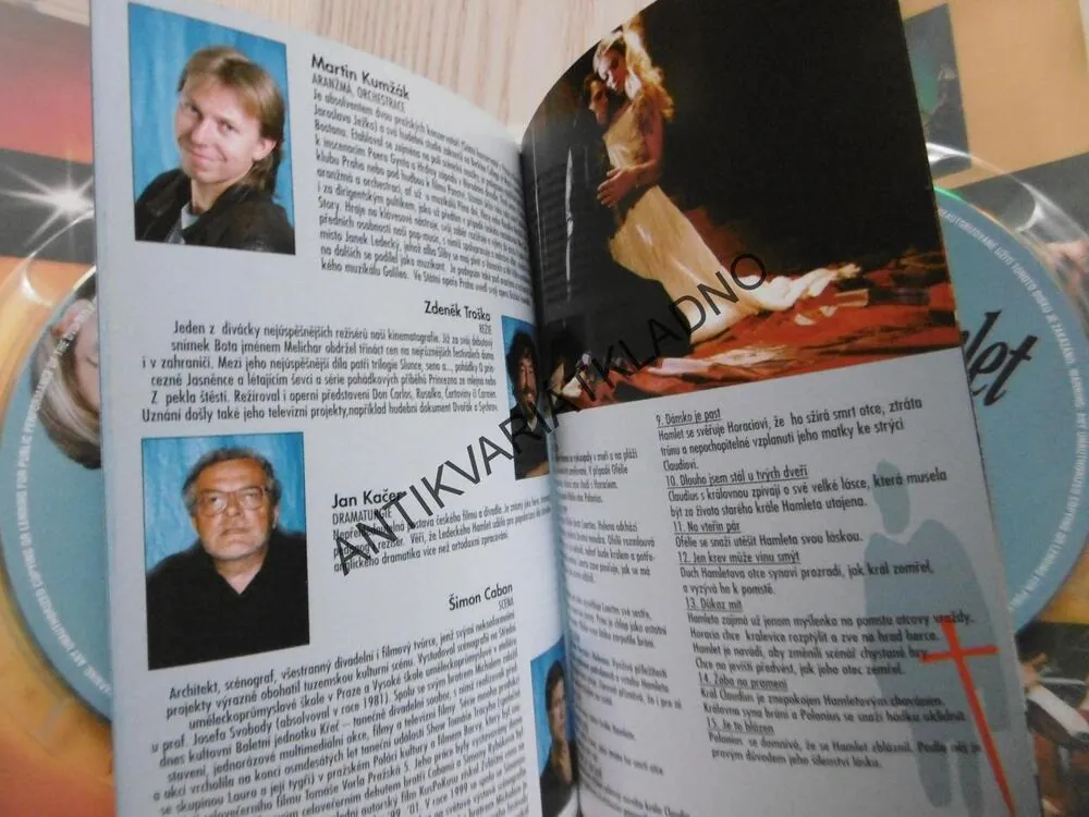 HAMLET, 2DISKOVÁ VERZE, DVD MUZIKÁL