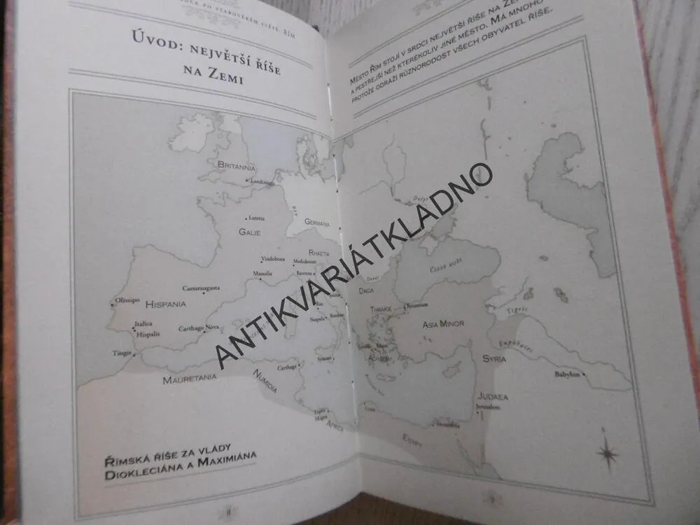 TURISTICKÝ PRŮVODCE PO STAROVĚKÉM SVĚTĚ, ŘÍM V ROCE 300 N. L., **an